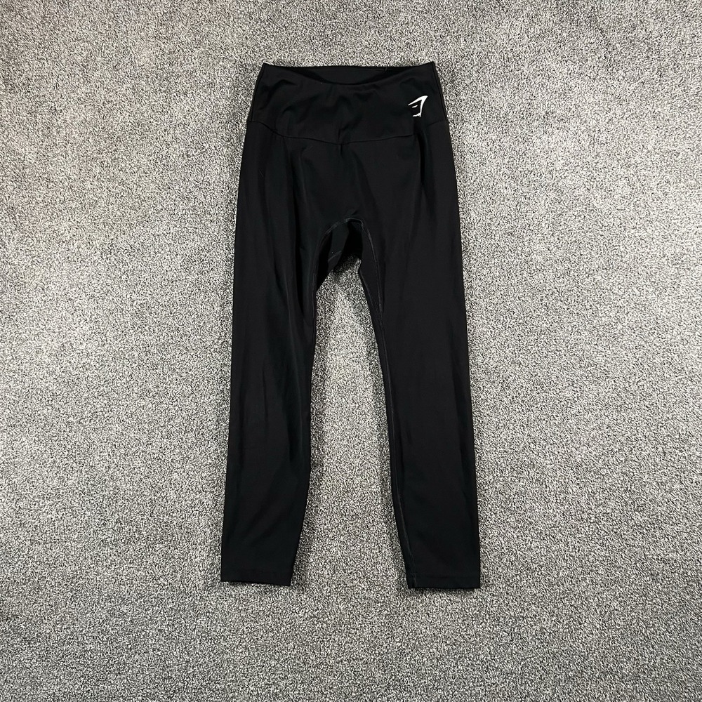 Gymshark Womens M Black High Waist Workout Leggings GLLG4715